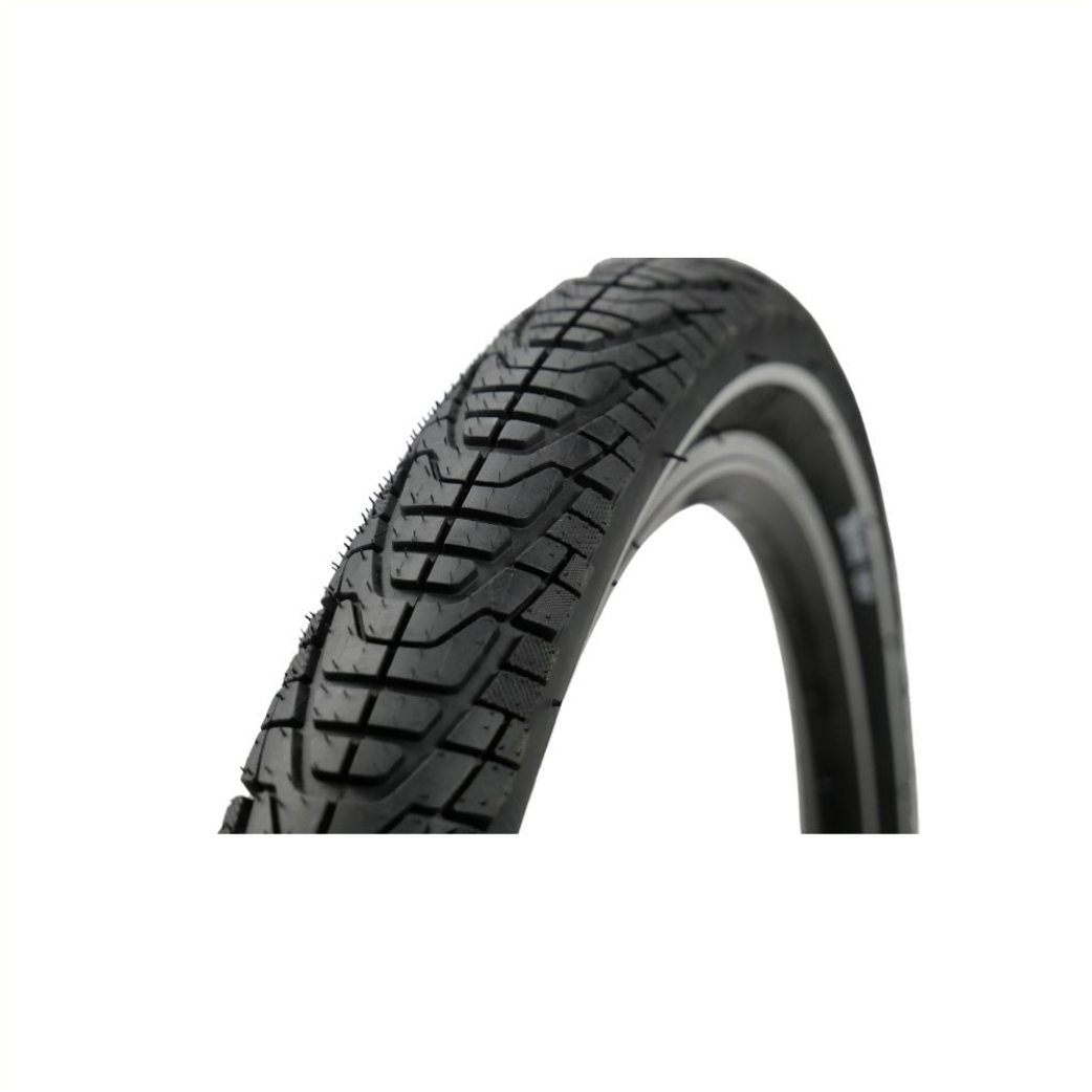 Buitenbandbeyond By-122 Farbe: Schwarz mit Reflexionsgröße: 28x2.0 Etro 50-622