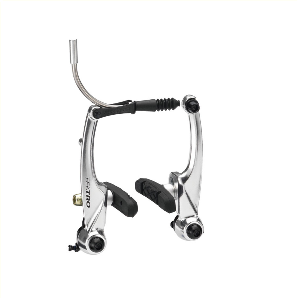 V-brake Tektro M530 RBP series silver front+rear fitting