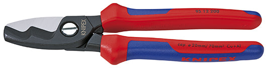 Knipex -Kabelschere mit doppelten Schneidkanten 9512200