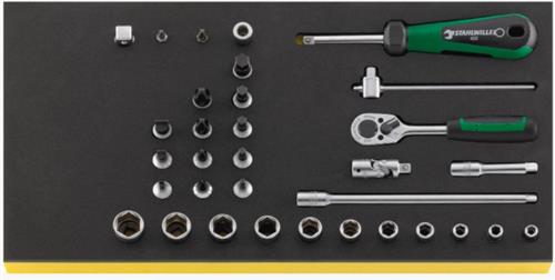Stahlwille inlay doppenset 1 4 tcs
