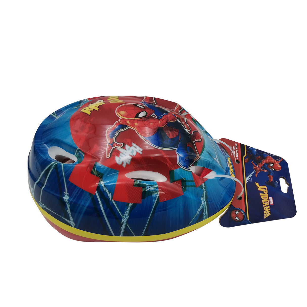 Biicle Helmet Spider-Man Boys 51-55 cm Blauww Red