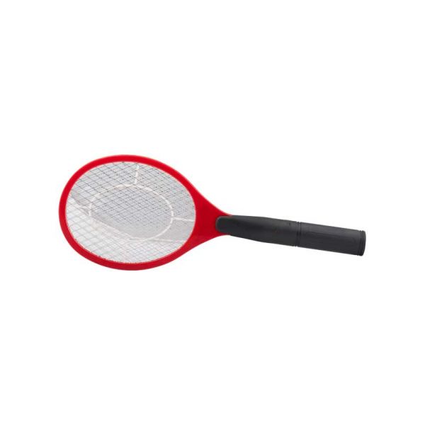 Electric fly swatter. Batteries not included. Operates on 2 AA batteries.