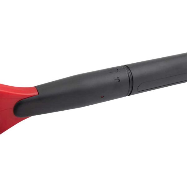 Electric fly swatter. Batteries not included. Operates on 2 AA batteries.