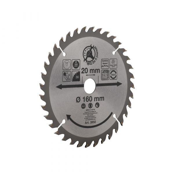 Saw Blade 160 mm., 36 zubů
