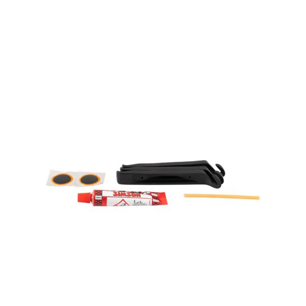 repair kit Normal 8 x 6 cm aluminum red 10-piece