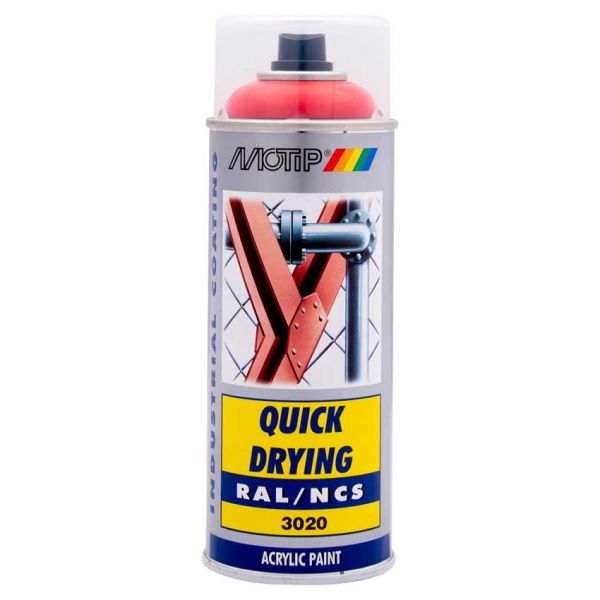 Industrial Ral3020 400 ml. Motip