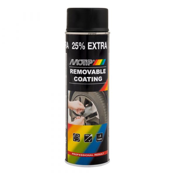 Sprayplast Matt Black (spray dåse på 500 ml)