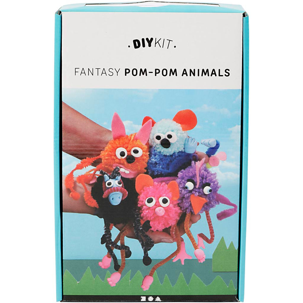 Creativ company diy yarn kit - animals, 1 set