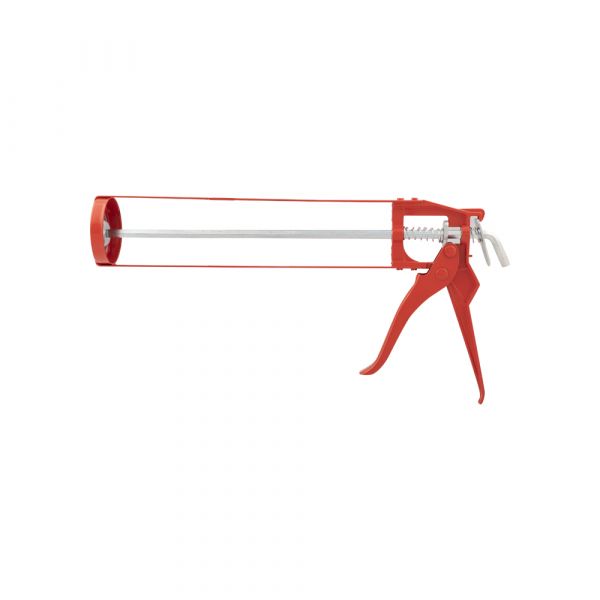 Caulking gun metal, orange