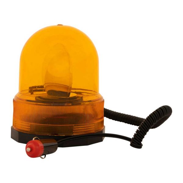 Rotating beacon 12v. ORANGE, BOX