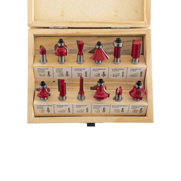 12-częściowy drewniany pudełko z górnego freestet