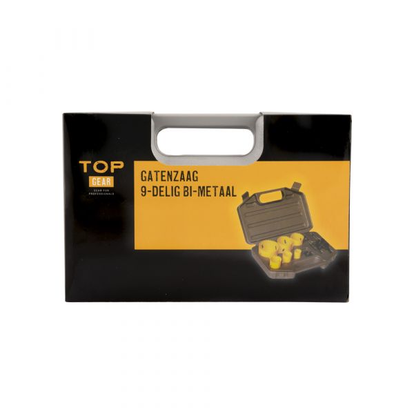 Topgear Hole piła 9-częściowa bi-metal