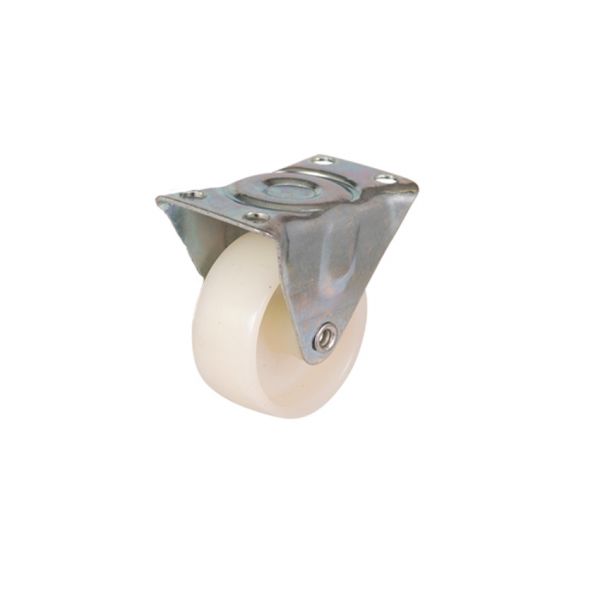 Bok + Zwenkwiel 50 mm, blanc