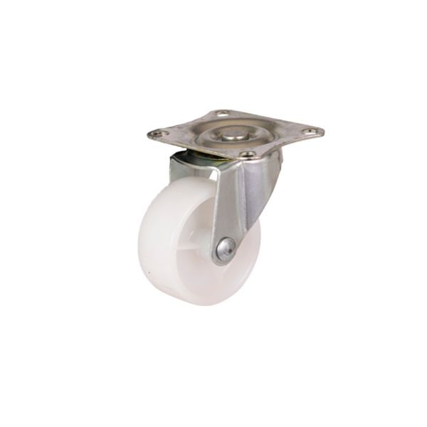 4 x Въртящо се колело 50 мм. бяло