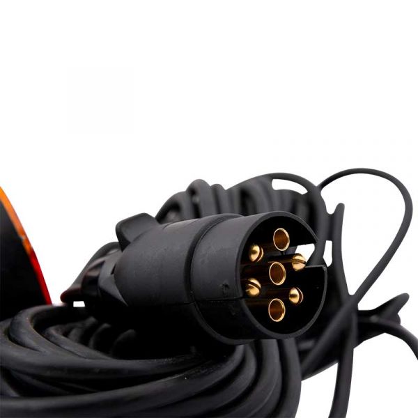 Iluminação de trailergaires de trailergear Conjunto de 7,5 m 7 pinos+ ímã