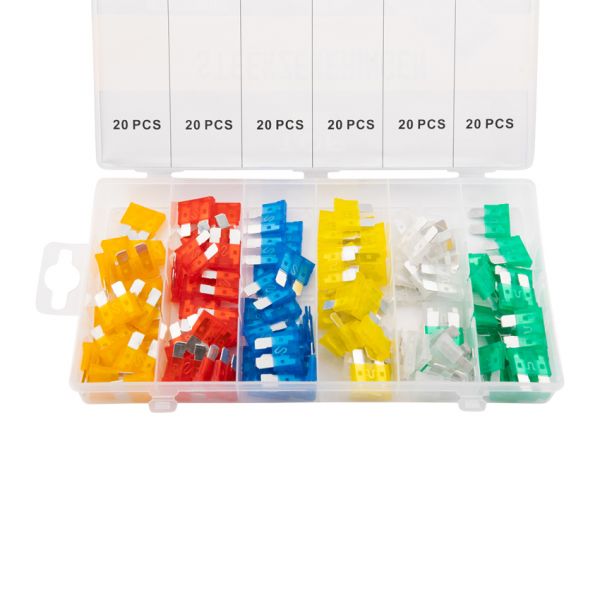 Topgear TOPGEAR Kištukiniai saugikliai. 120 vnt.