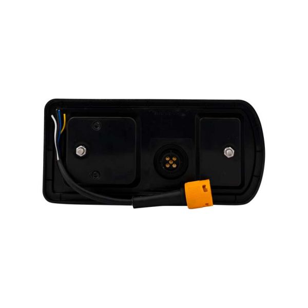 Solas cúil fearas leantóra 43 LED ar chlé