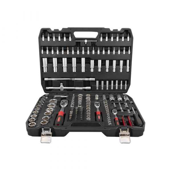 Topgear TOPGEAR Socket set 171 pieces 1 4 +3 8 +1 2
