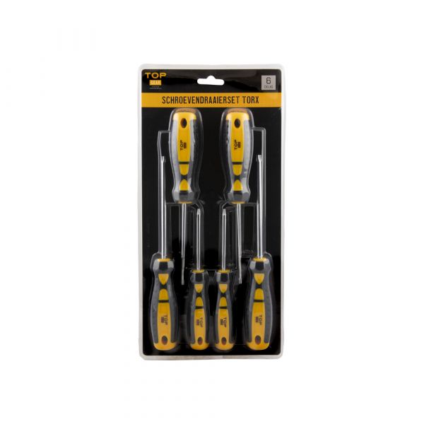 Topgear TOPGEAR Screwdriver set Torx 6 pieces