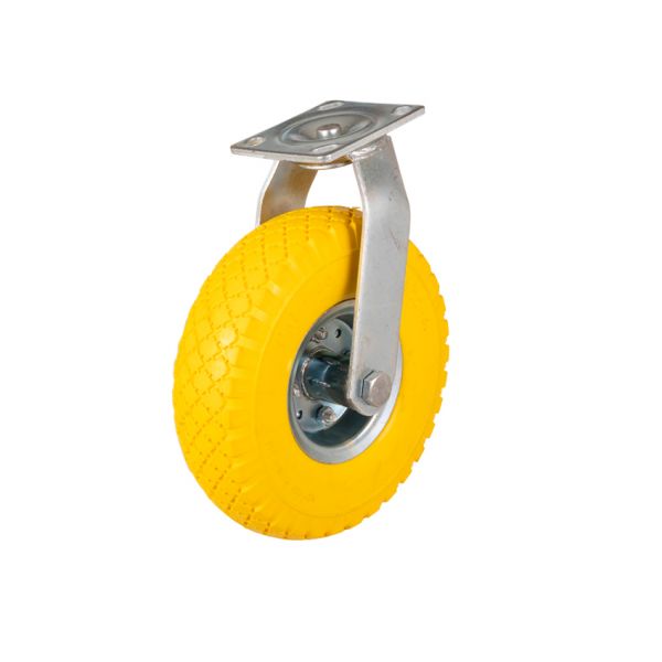 Zwenkwiel 300x4 Anti-Lek Wiel Pu