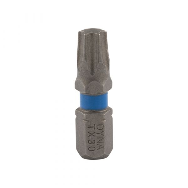 Screwdriver bit 25 mm TX-30 blue 10x