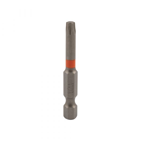 Screwdriver bit 50 mm TX-25 orange 5x