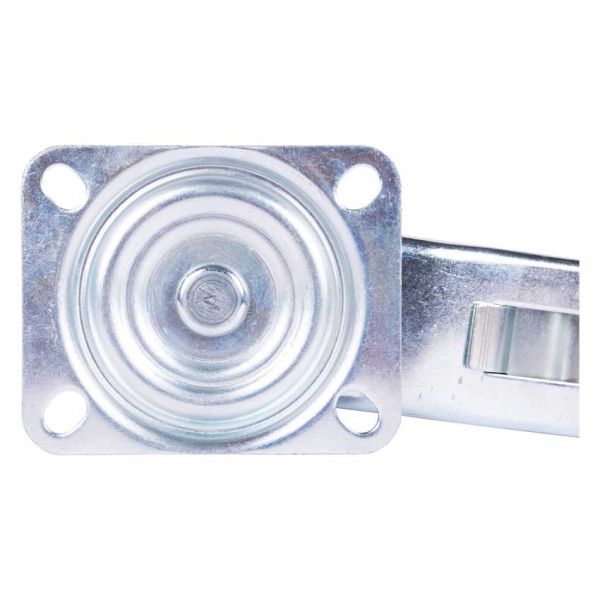 Tarsus zwenkwiel + rem 160 mm. blå