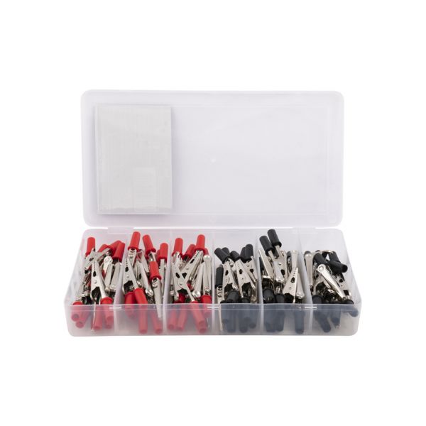 Crocodile clips set 80-pcs.