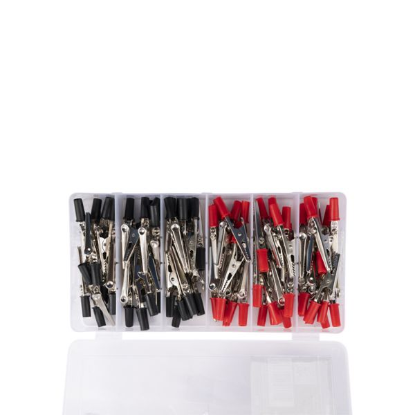 Crocodile clips set 80-pcs.