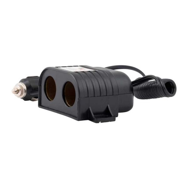 12 volt double socket *