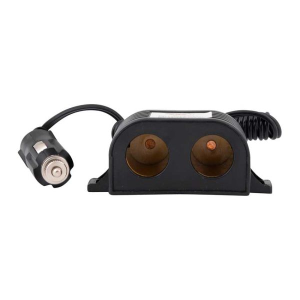 12 volt double socket *