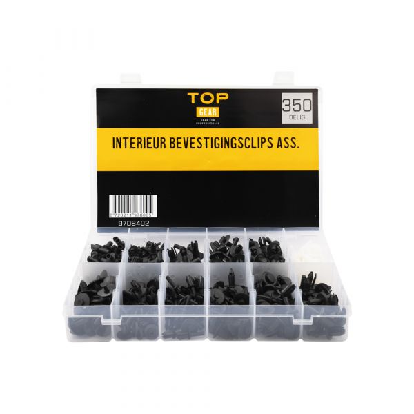Topgear Topgear Interieur Fixing Clips ADD. 350-Stéck