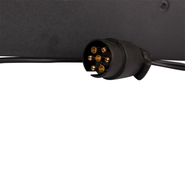 Poutre d'éclairage noir 0,75 m.7 pole