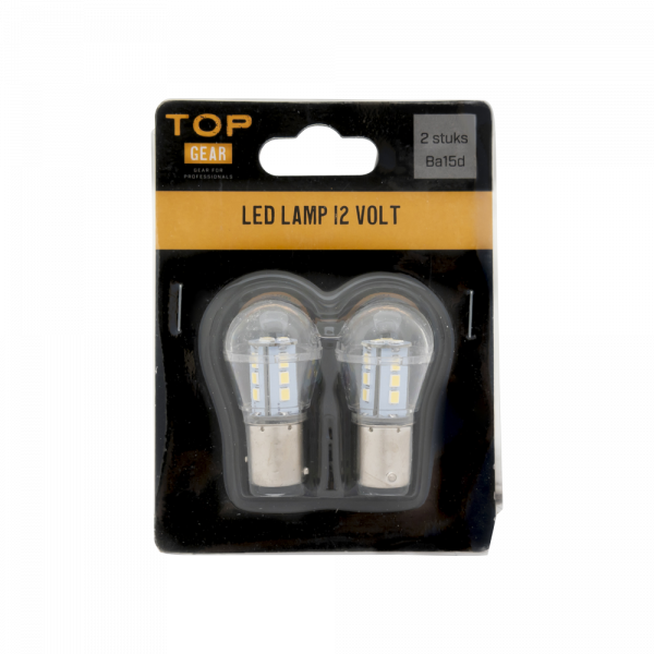 Topgear LED lamp 12 volt ba15d