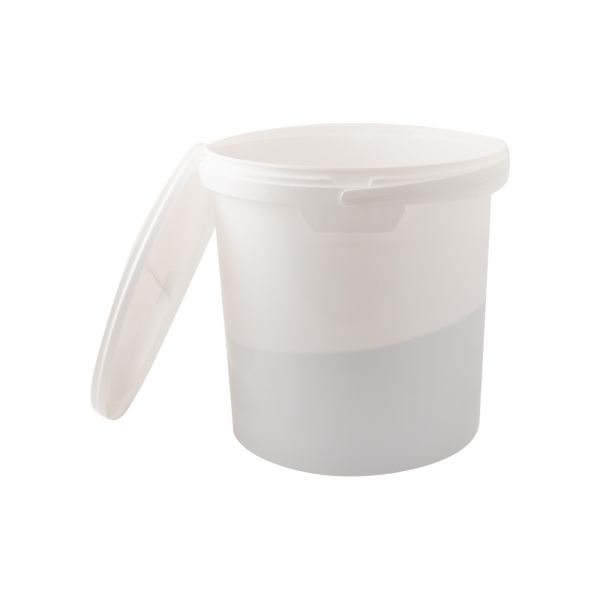 Abi blasting grit bucket 12.5 kg red 0.2-0.6 mm