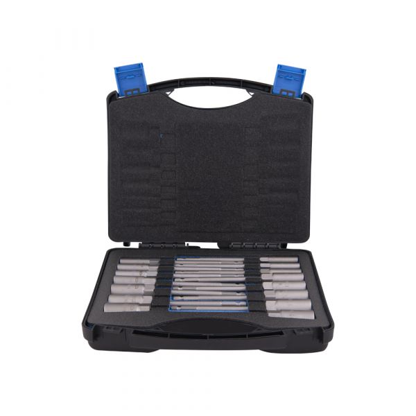 Ac socket set for drill bits 5.5 to 19 mm