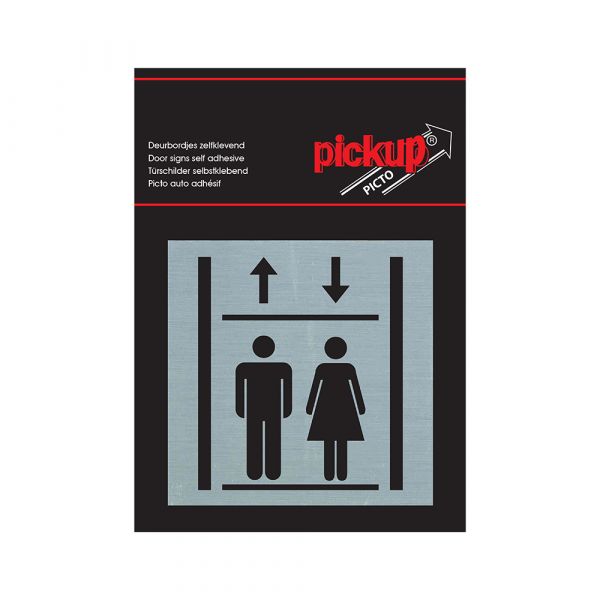 Piastra di sollevamento ALULOOK - autoadesivo 80x80 mm.