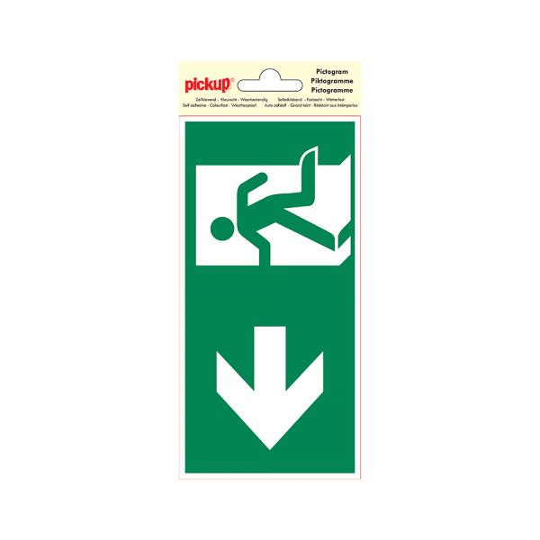 Saut d'autocollant Sortie gauche - 100x200 mm.