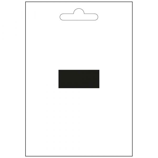 Nautic koppel teken zwart 100 mm.