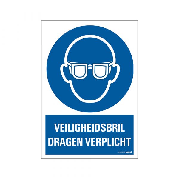 Boîtes de lunettes de sécurité Obligatoires - 230x330 mm.