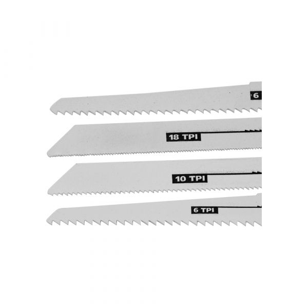 Stempelsavsæt træmetal 4 stk.