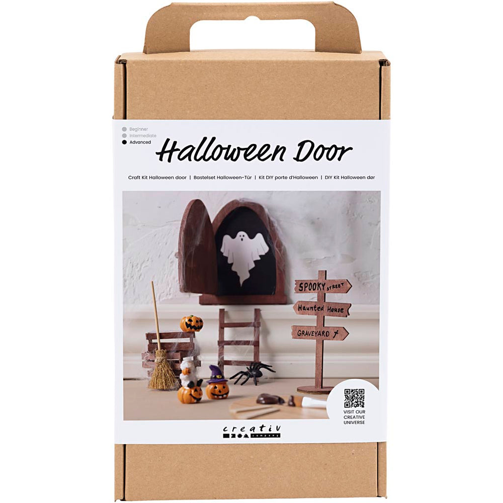 Creativ company hobby set Halloween door, 1 box