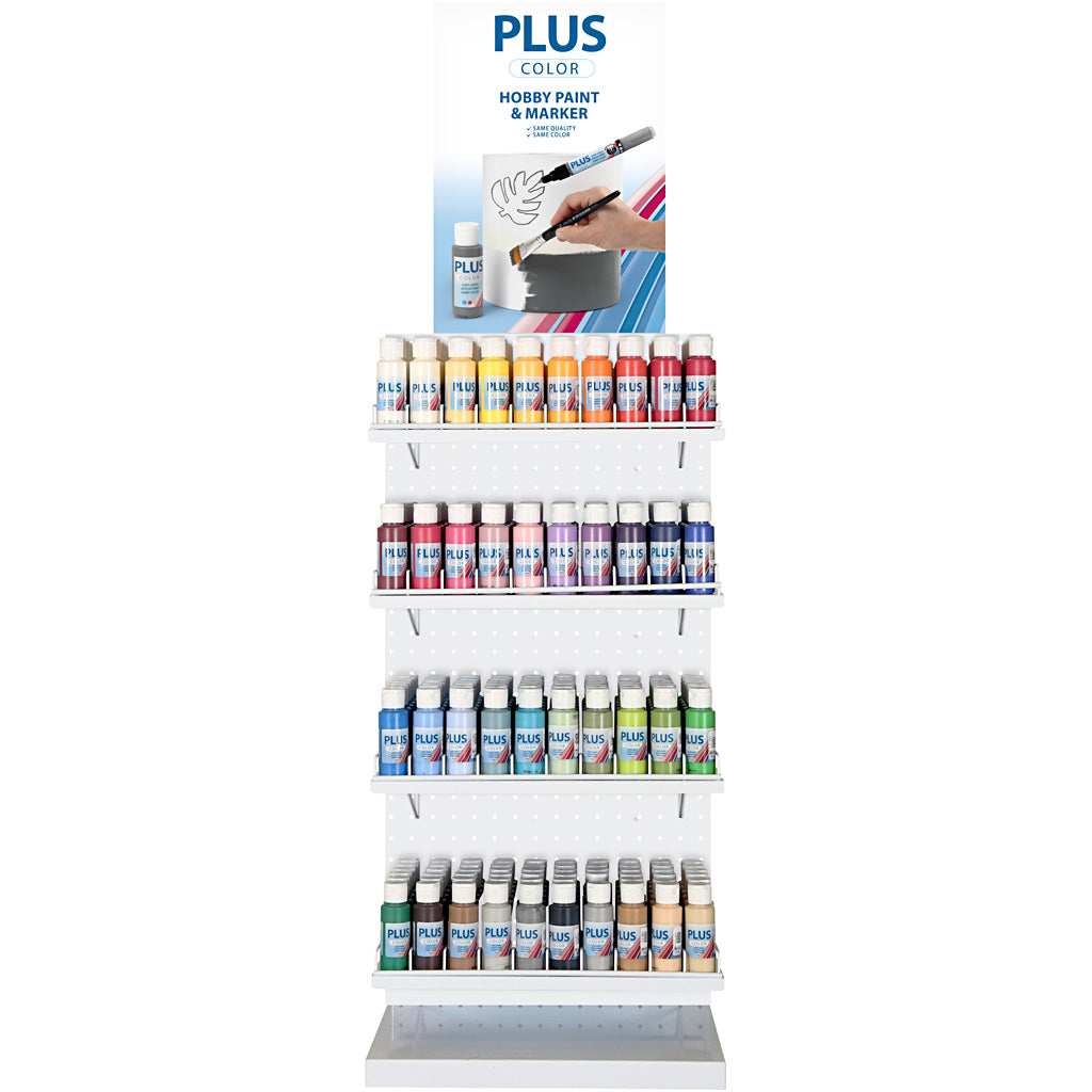 Plus color - hobby paint, 240 bottles 1 box