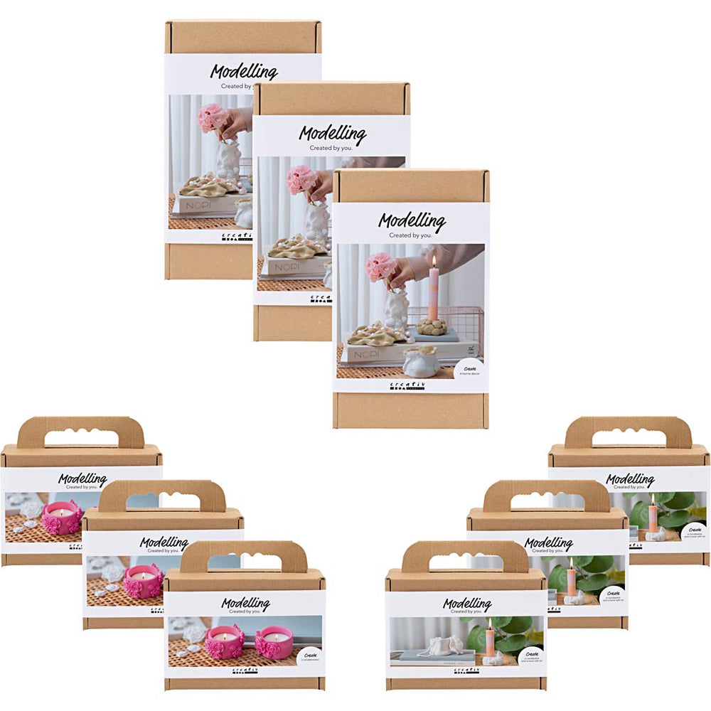 Creativ company introductiepakket, boetseren, 9 doos 1 doos