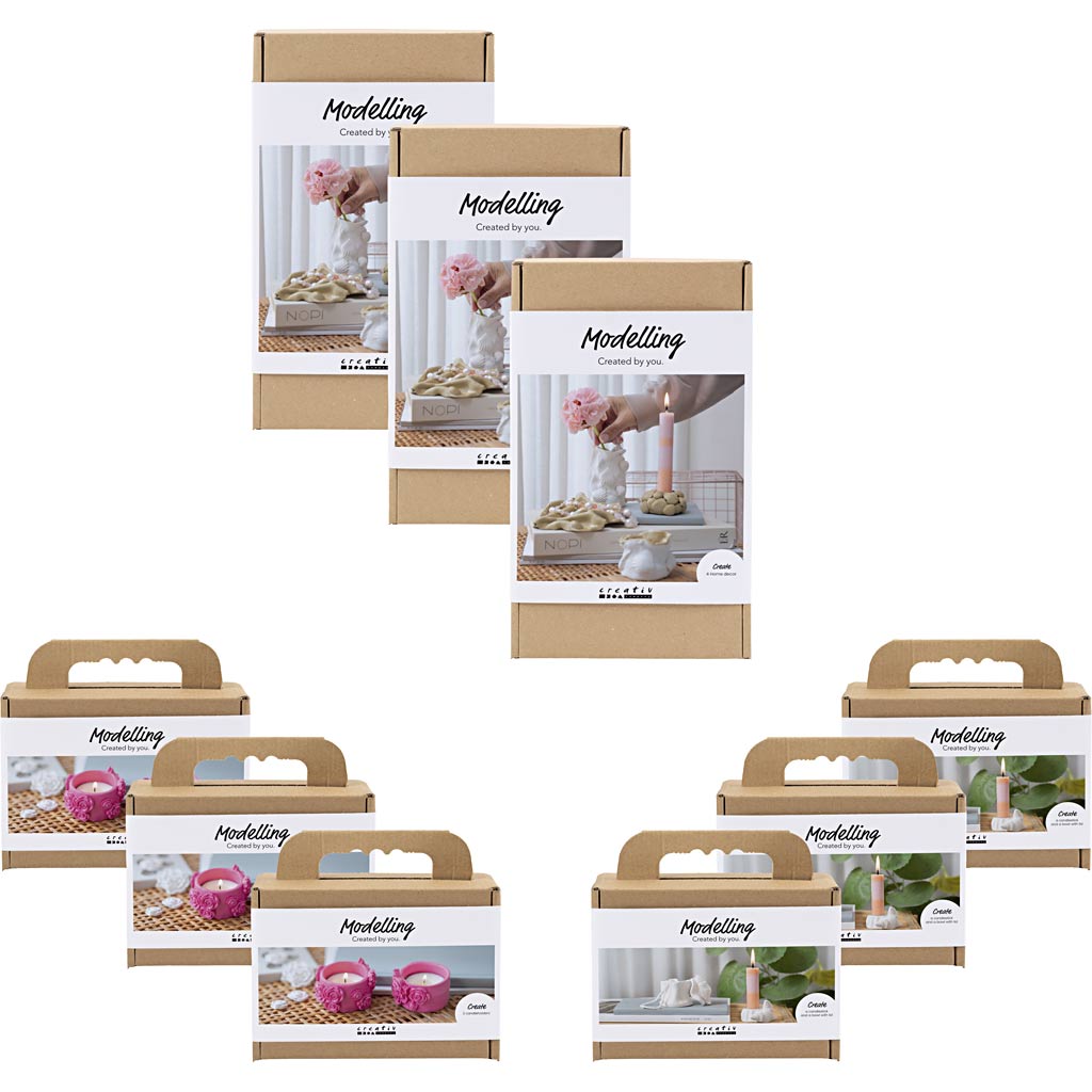 Creativ company introductiepakket, boetseren, 9 doos 1 doos