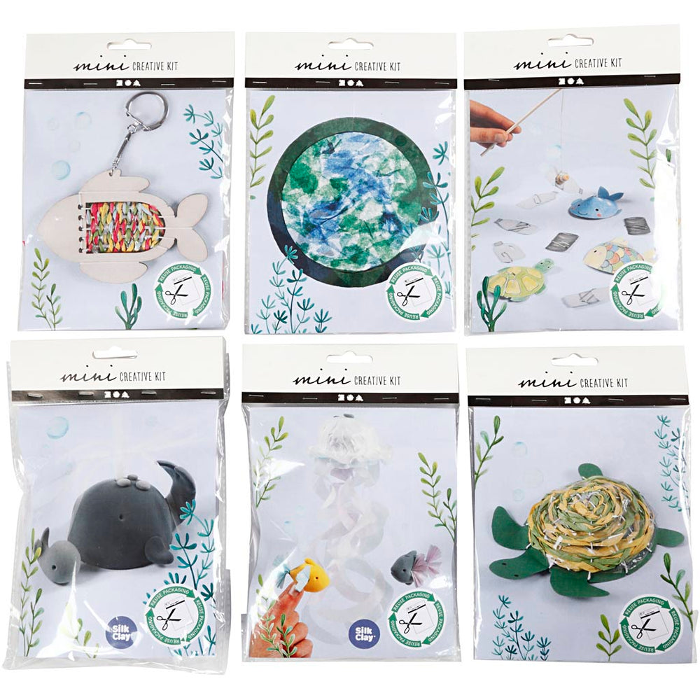 Creativ company mini hobby set, 6 sets 1 box