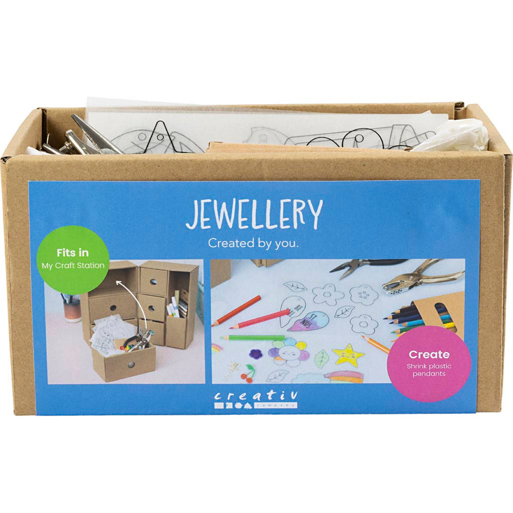 Creativ company mijn knutselstation sieraden, diverse kleuren, 1 doos