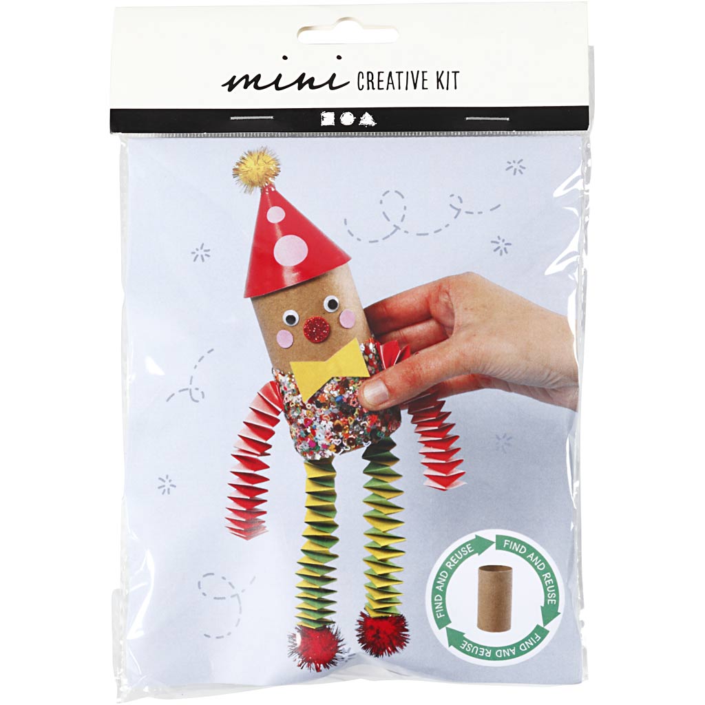 Creativ Company Mini Creative Kit Toileplol Clown