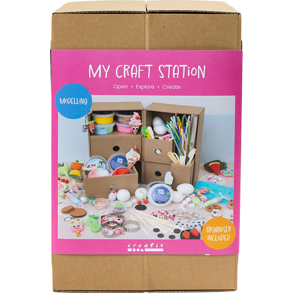 Creativ company mijn knutselstation boetseren, diverse kleuren, 1 stuk 1 doos