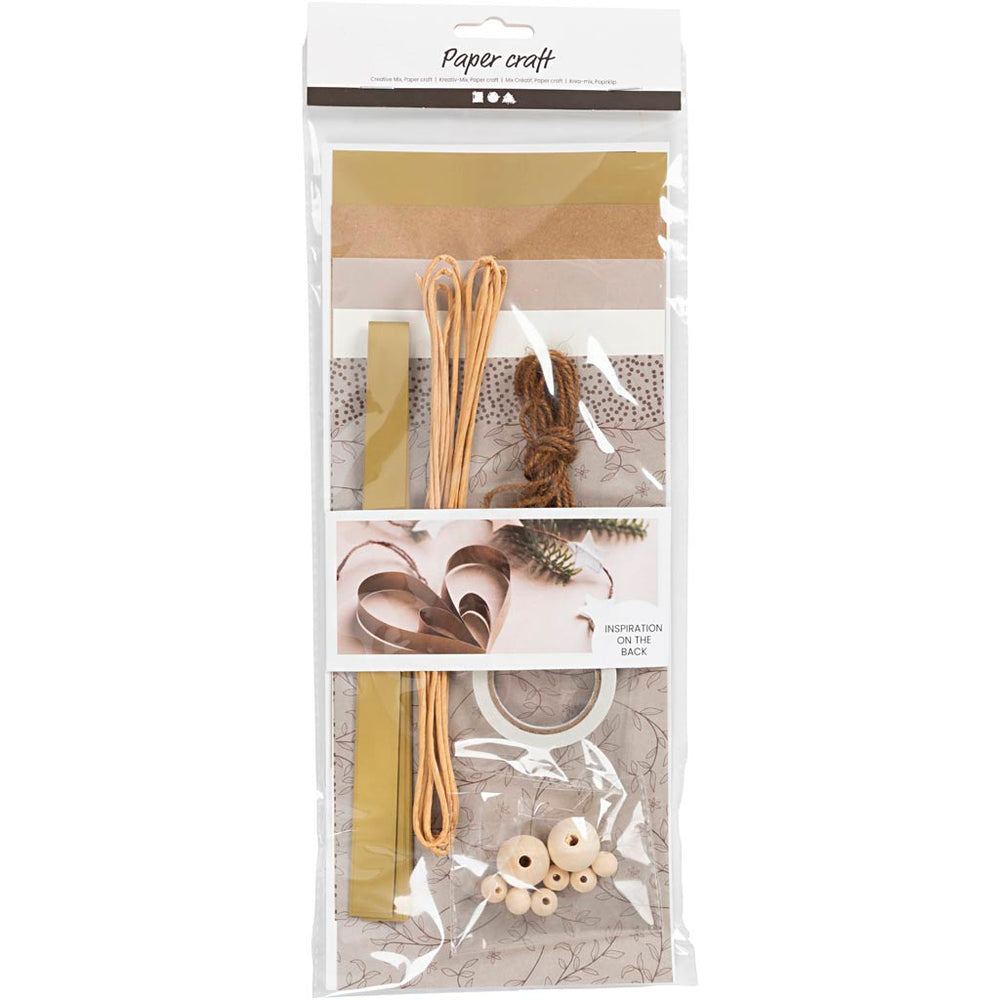 Creativ company creative mix, paper cutting, natural, 1 box